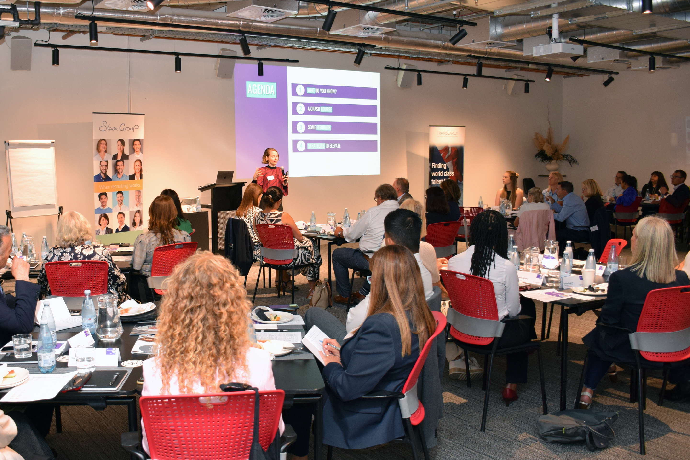 Leadership event in session
